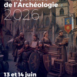 14 et 15 juin 2025 – Journées Européennes de l&rsquo;Archéologie
