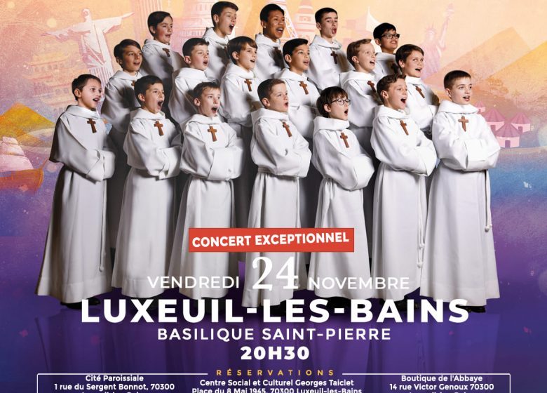 Concert : Les Petits Chanteurs à la Croix de Bois