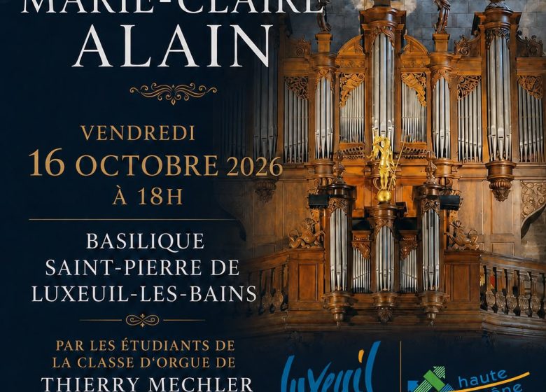 Concert hommage à Marie-Claire Alain