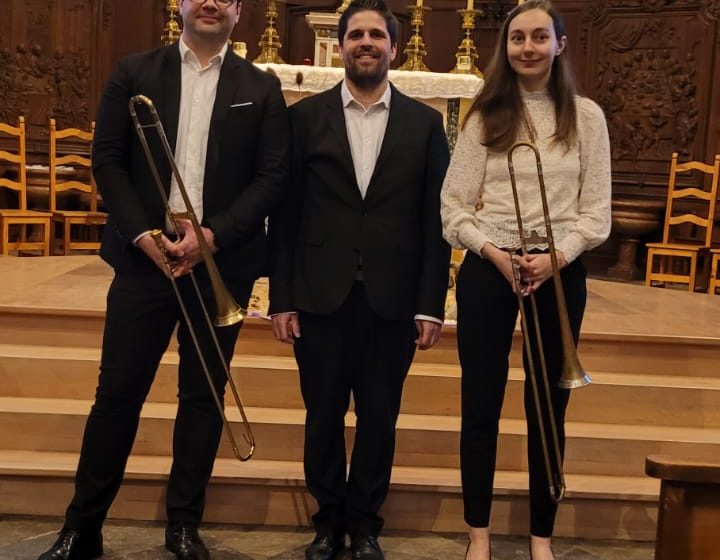 Concert deux sacqueboutes et orgue