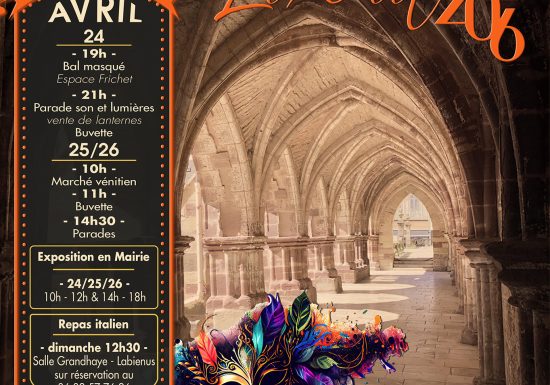 Venise à Luxeuil : Parade en costumes vénitiens