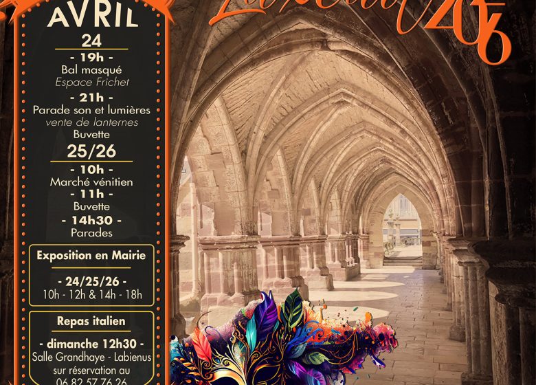 Venise à Luxeuil : Parade en costumes vénitiens